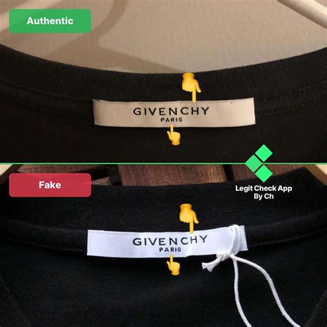 givenchy shirt fake erkennen|how to find givenchy clothes.